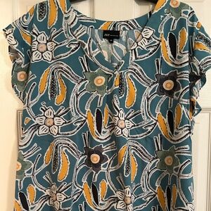 jNY print blouse
